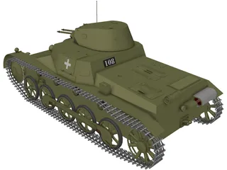 Panzer I 3D Model