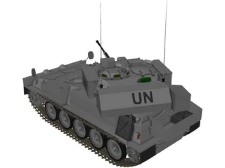 FV 107 3D Model