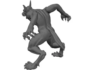 Werewolf 3D Model