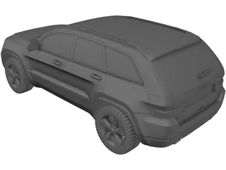 Jeep Grand Cherokee (2011) 3D Model