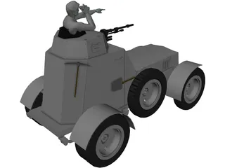 Wz.34 3D Model