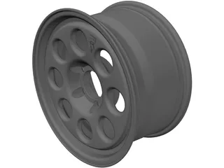 Wheel 3D Model