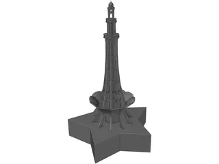 Minar-e-Pakistan 3D Model