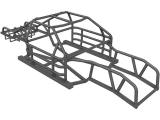 NASCAR Chassis 3D Model
