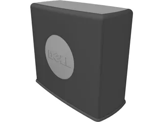 Dell Workstation 3D Model