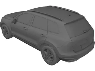 Volkswagen Touareg (2010) 3D Model