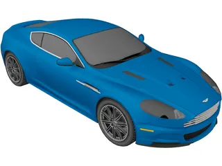 Aston Martin DBS 3D Model