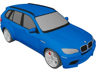 BMW X5M 3D Model