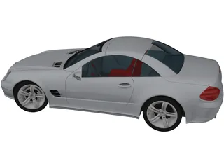 Mercedes-Benz SL55 AMG 3D Model