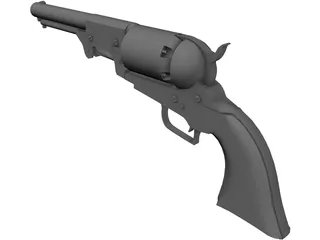 Colt Dragoon 3D Model