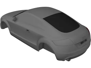 Audi TT Body 3D Model