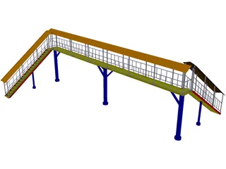 Passer Bridge 3D Model