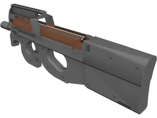 FN P90 3D Model