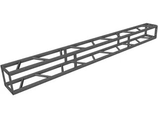 Truss V 3D Model