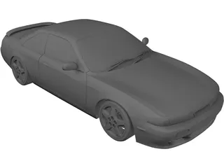 Nissan Silvia S14 Zenki 3D Model