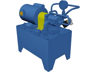 Tank Hydraulic 3D Model