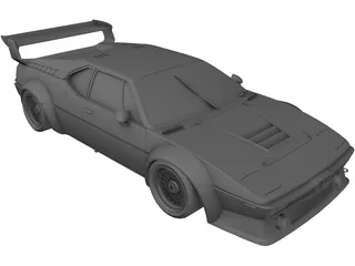 BMW M1 Procar 3D Model