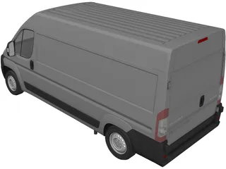 Peugeot Boxer 3D Model