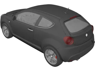 Alfa Romeo Mito 3D Model