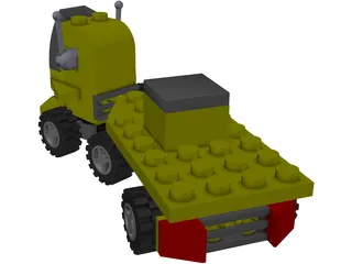 Lego Truck 3D Model
