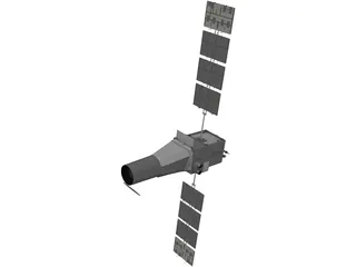 COROT Satellite 3D Model