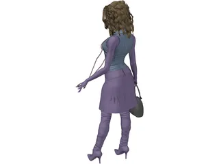 Woman Sara 3D Model