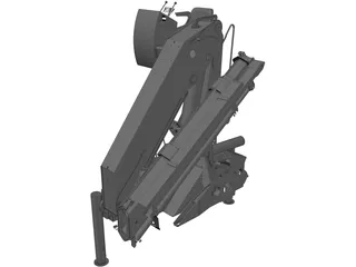 Palfinger PK23500A Crane 3D Model