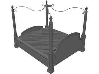 Bed 3D Model