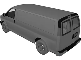 GMC Savana 3D Model