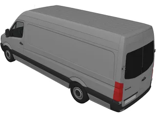 Mercedes-Benz Sprinter 311 CDI (2011) 3D Model