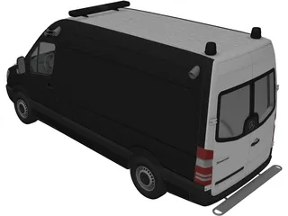 Mercedes-Benz Sprinter Ambulance 3D Model