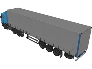 Scania 164l 420 3D Model