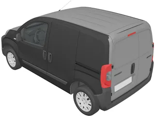 Peugeot Bipper (2010) 3D Model