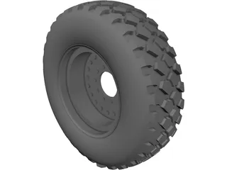 Tire 3D Model