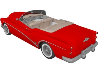 Buick Skylark Convertible (1953) 3D Model