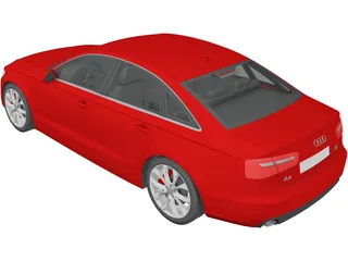 Audi A6 (2011) 3D Model