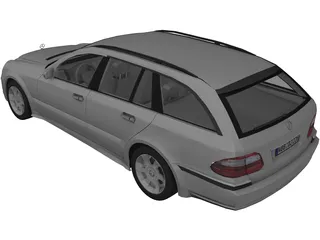 Mercedes-Benz E400 Wagon 3D Model