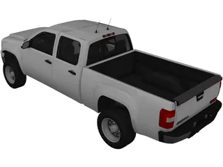 GMC Sierra (2010) 3D Model