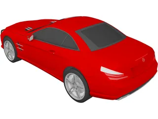 Mercedes-Benz SL R231 3D Model