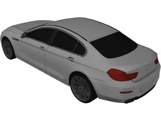 BMW 6-Series Gran Coupe F06 3D Model