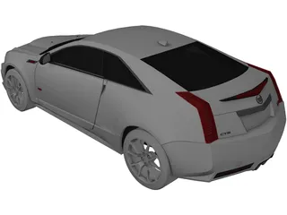 Cadillac CTS-V Coupe 3D Model