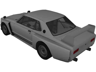 Nissan Skyline C10 GT-R 3D Model