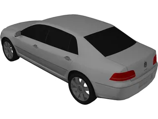 Volkswagen Phaeton (2010) 3D Model