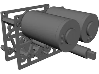 Team 3008 FRC Gearbox 3D Model