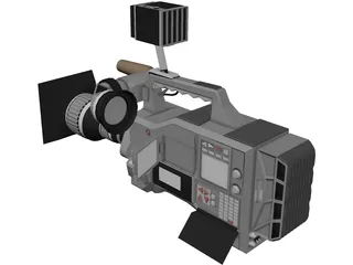 Camera 3D Model