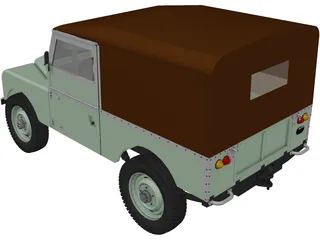 Land Rover Series I 3D Model