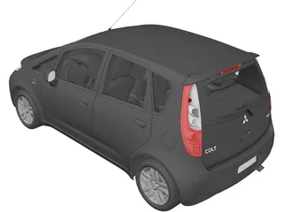 Mitsubishi Colt 3D Model