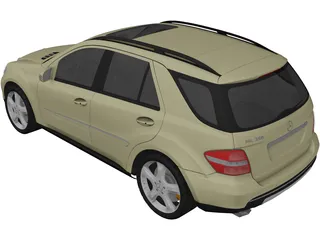 Mercedes-Benz ML 350 3D Model