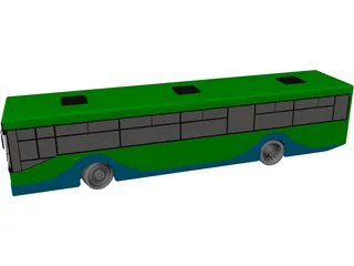 Man Bus 3D Model