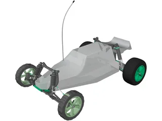 Losi RC Car 3D Model